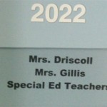Image of Mrs. Gillis' Learning Center sign.