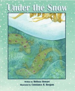 Cover of the book: Under the Snow by Melissa Stewart.