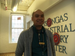 A picture of Wes, our guide at the Tsongas Museum.